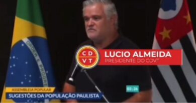 Presidente Lúcio Almeida na ALESP