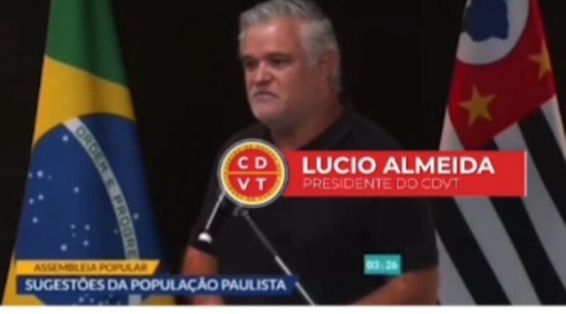 Presidente Lúcio Almeida na ALESP